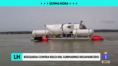 Detectan sonidos en la zona en la que se perdió el Titán, el submarino destinado a visitar los restos del Titanic