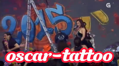 Camela Gala Fin De Año 2014 (Rtvg) (31-12-2014) (oscar-tattoo)